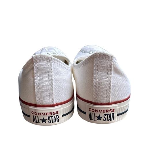 Converse Chuck Taylor All Star Low White Unisex Size M9 W11 New No Box - Picture 3 of 6
